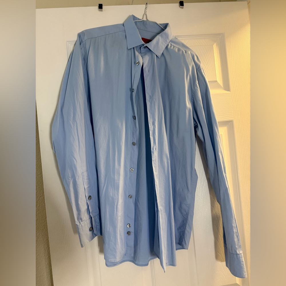 Alfani Sky Blue Men's Dress Shirt